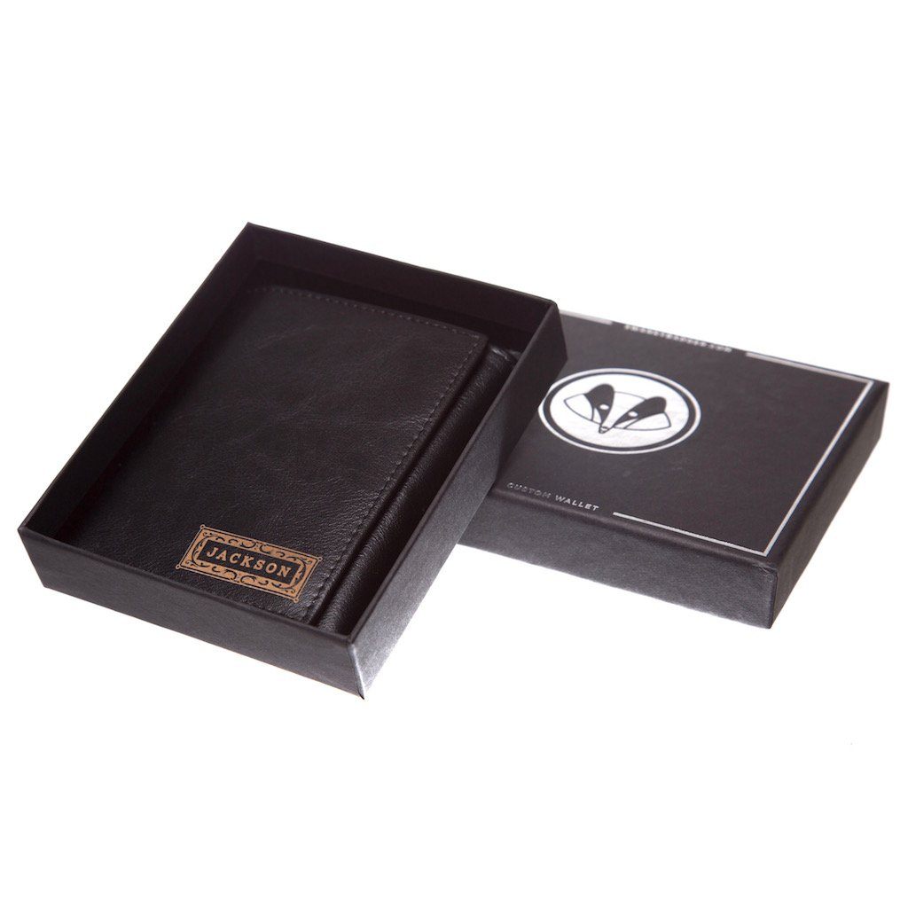 Personalized Trifold Wallet: Classic