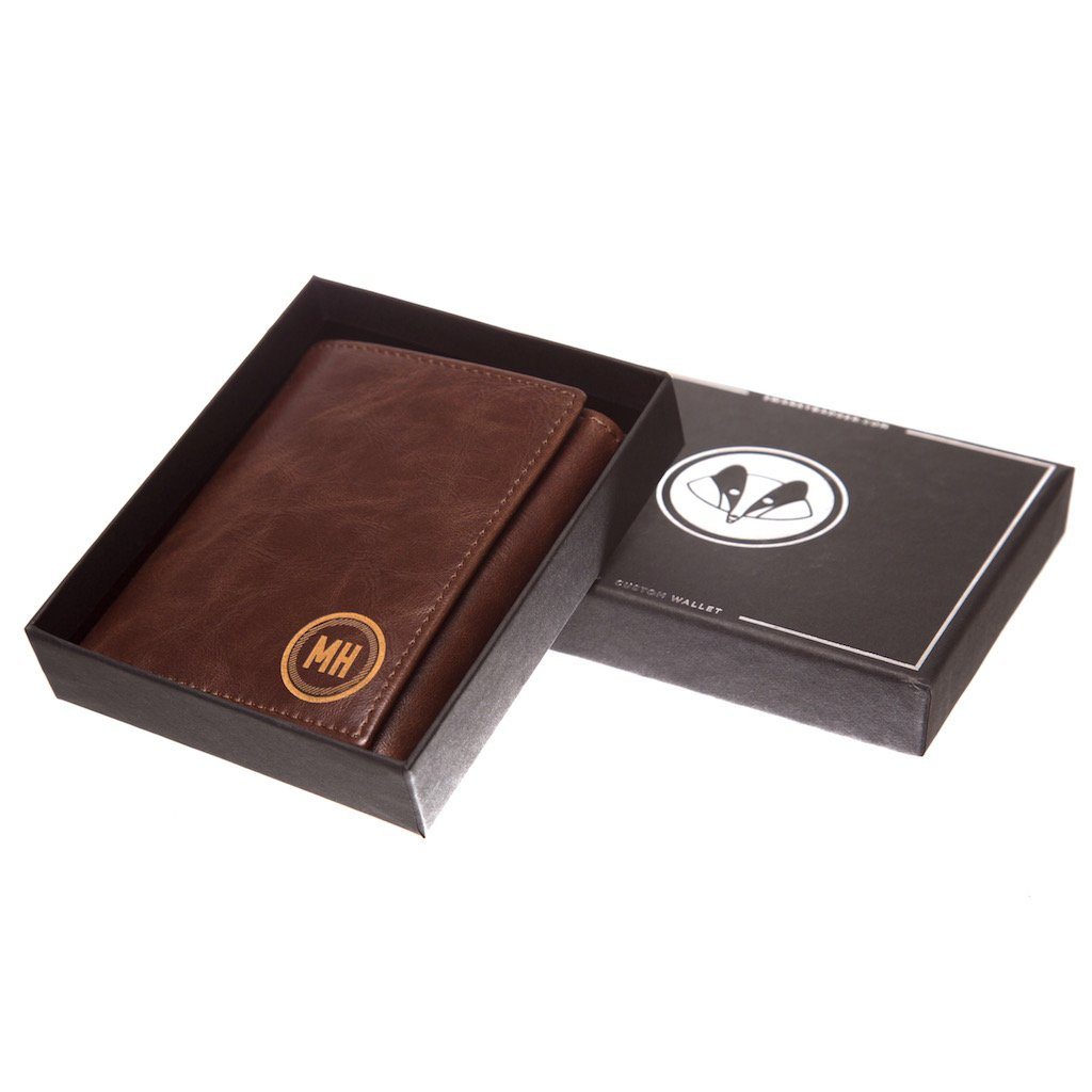 Personalized Trifold Wallet: Circle