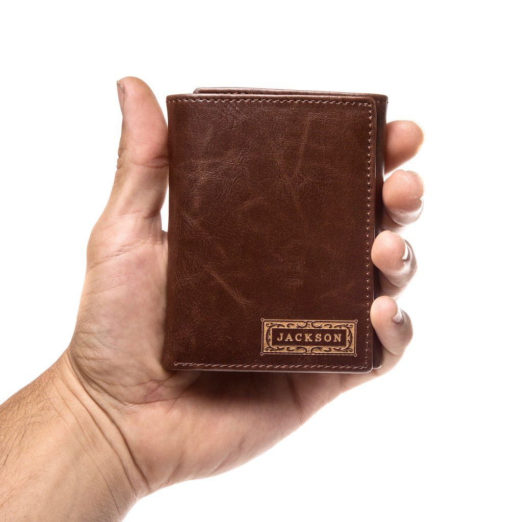 Personalized Trifold Wallet: Classic