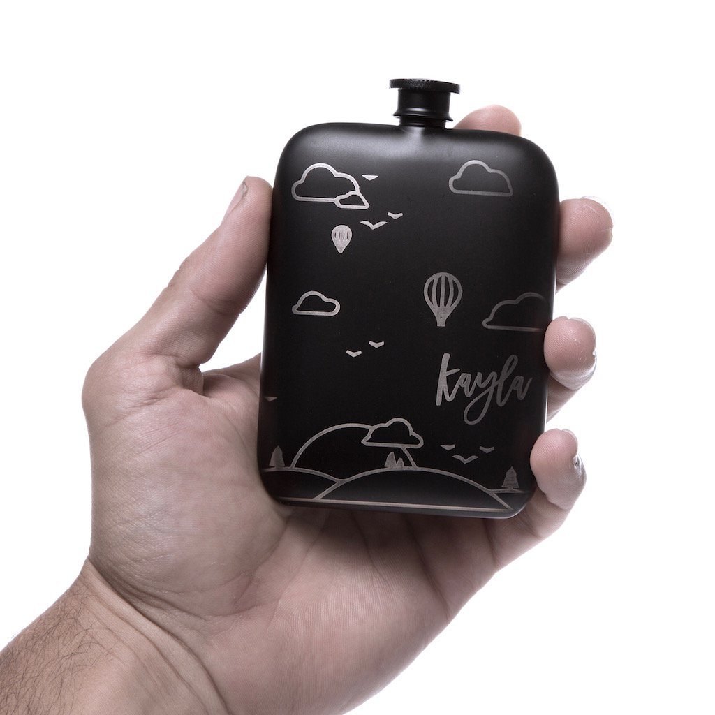 Hip Flask: Balloons
