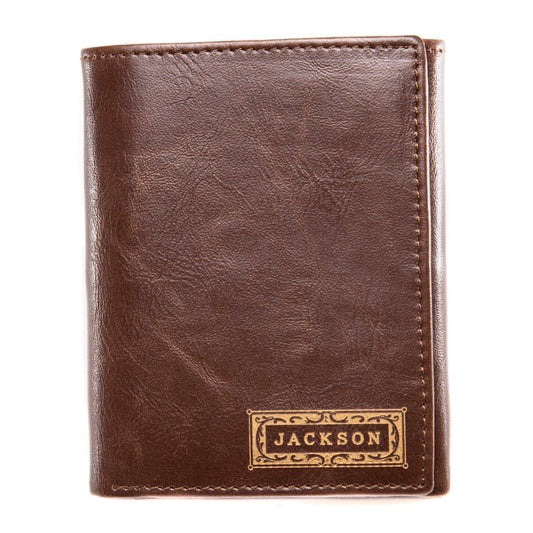 Personalized Trifold Wallet: Classic