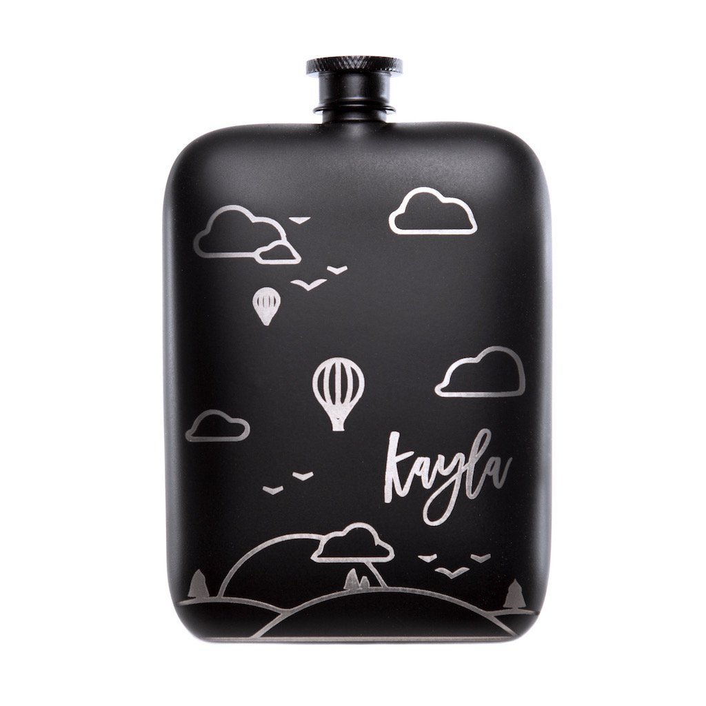Hip Flask: Balloons