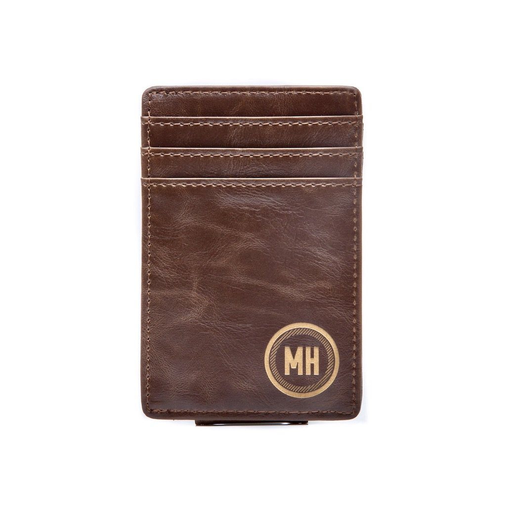 Money Clip Wallet: Circle