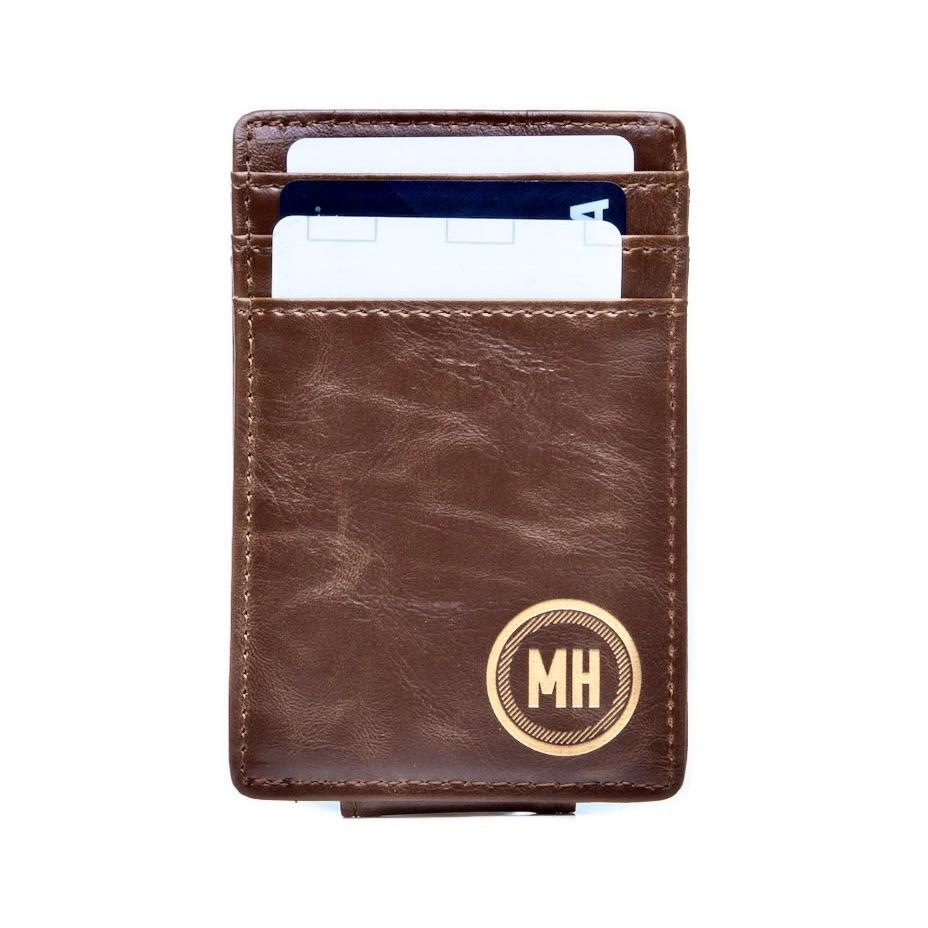 Money Clip Wallet: Circle