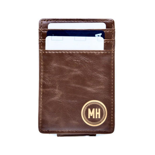 Money Clip Wallet: Circle