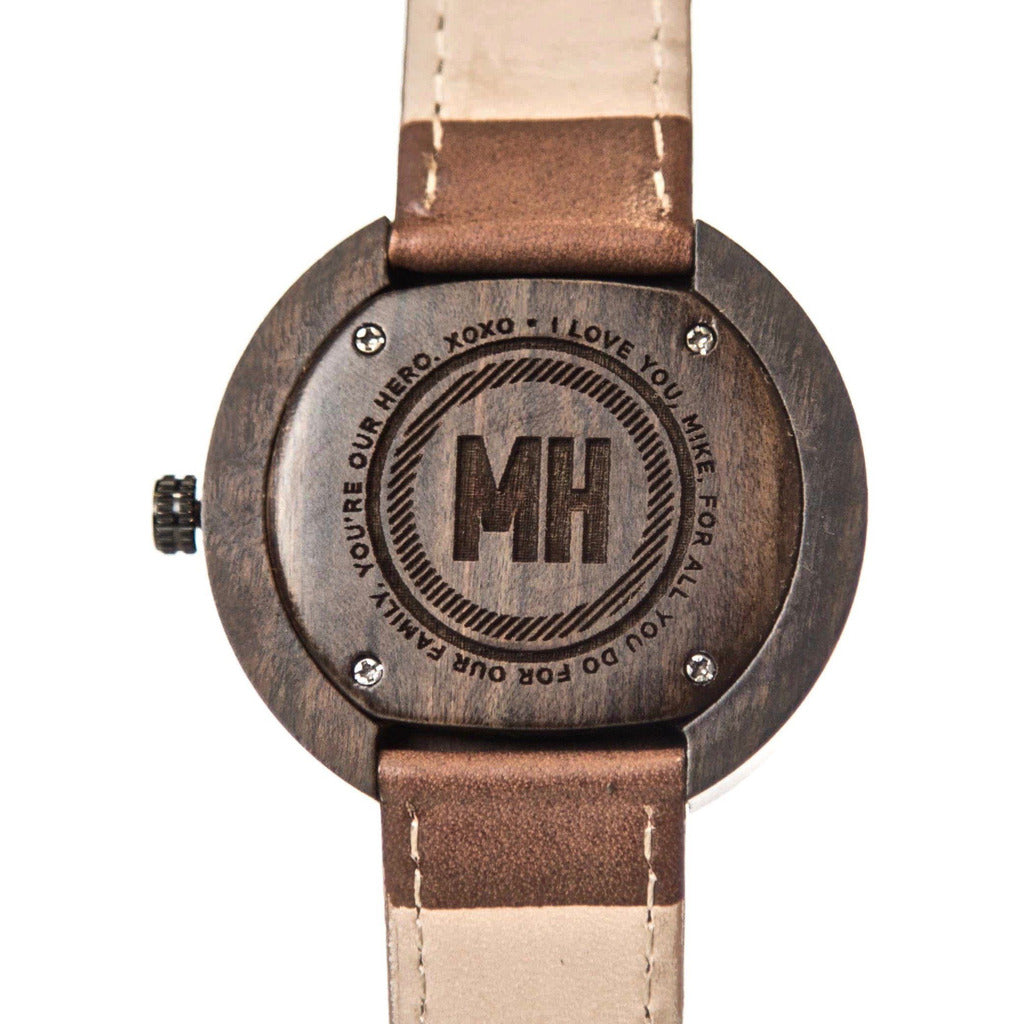 Sandalwood Modern Watch: Message