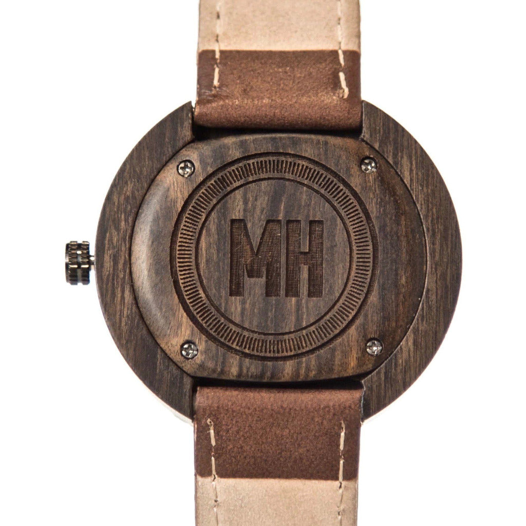Sandalwood Modern Watch: Initials