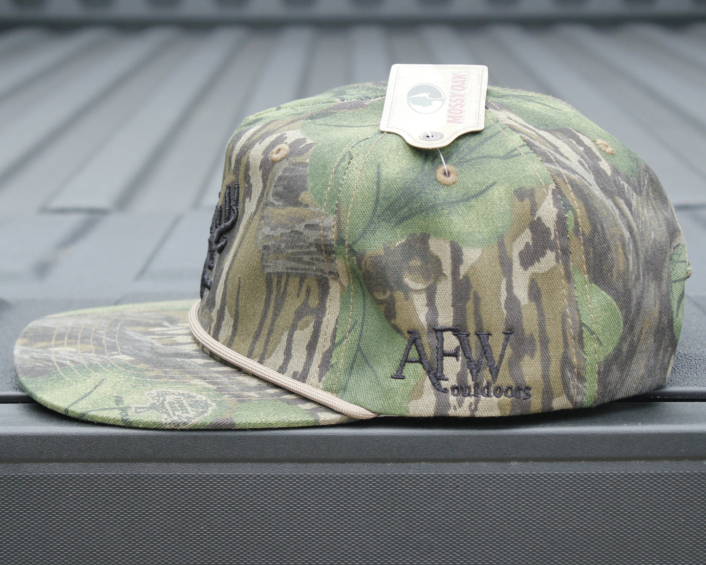 Old Rope Hat Mossy Full Foilage w/ Buck Logo