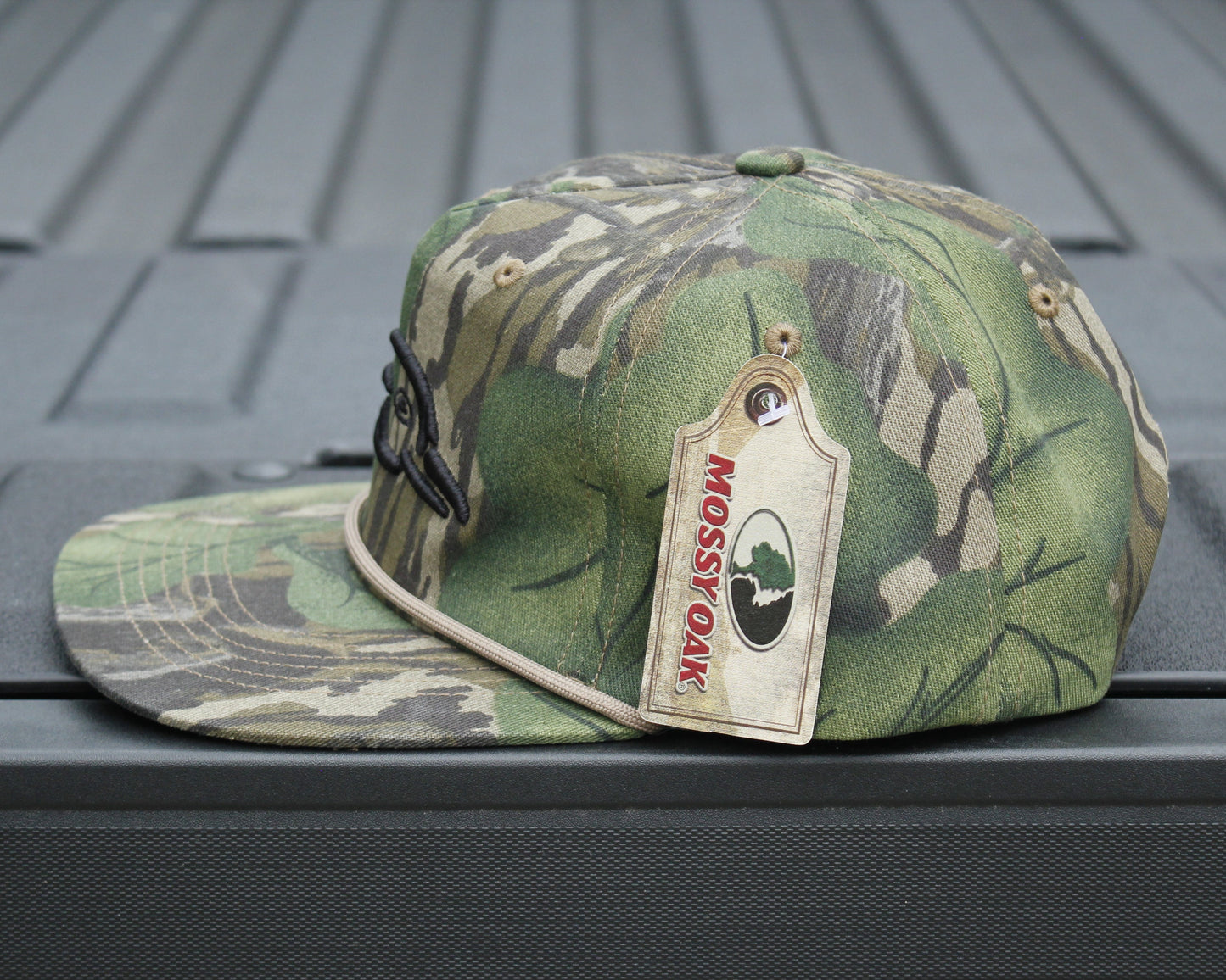 Old Rope Hat Mossy Full Foilage w/ Duck Logo