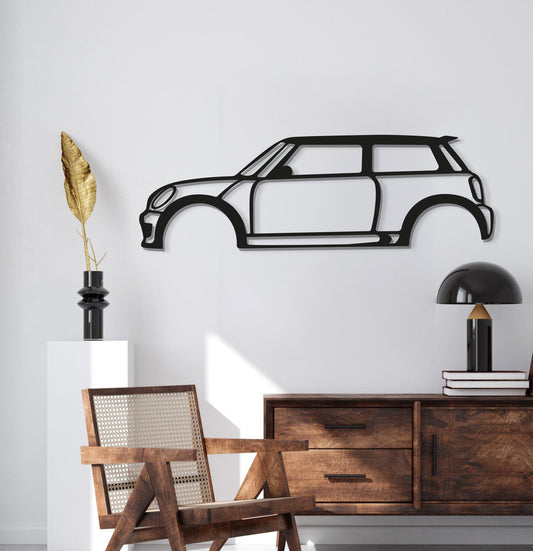 Cooper S Metal Car Wall Art  - MT0913