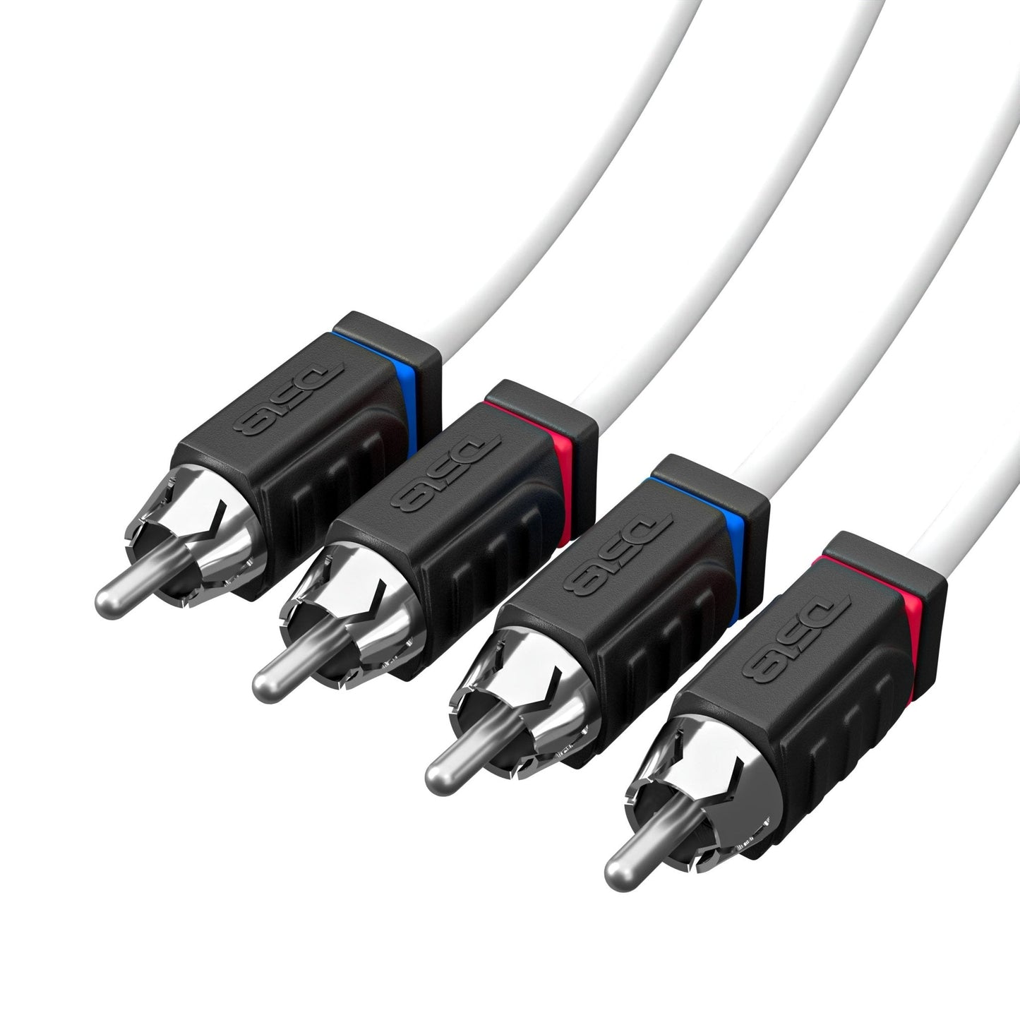 RCA Marine Grade Tinned 100% Copper OFC 3 Feet - WHITE