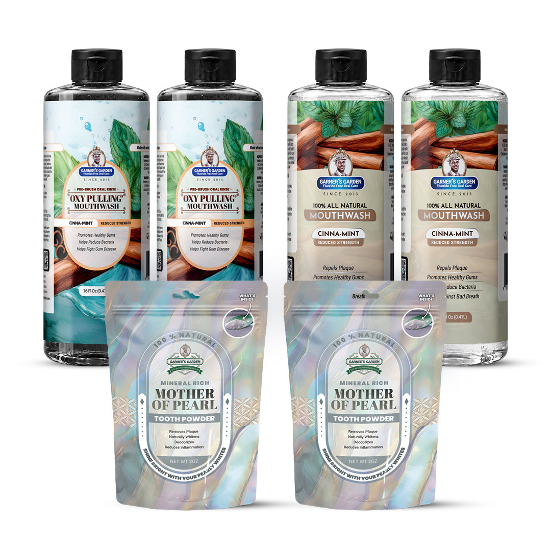 2 Pack Oral Care Package | Trio | H2O2 | Fluoride Free