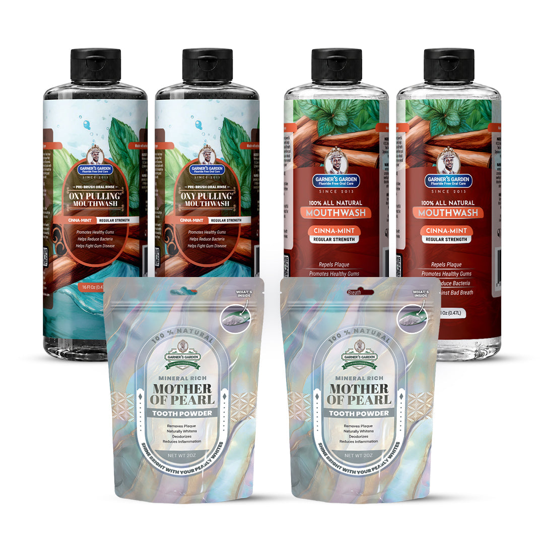 2 Pack Oral Care Package | Trio | H2O2 | Fluoride Free