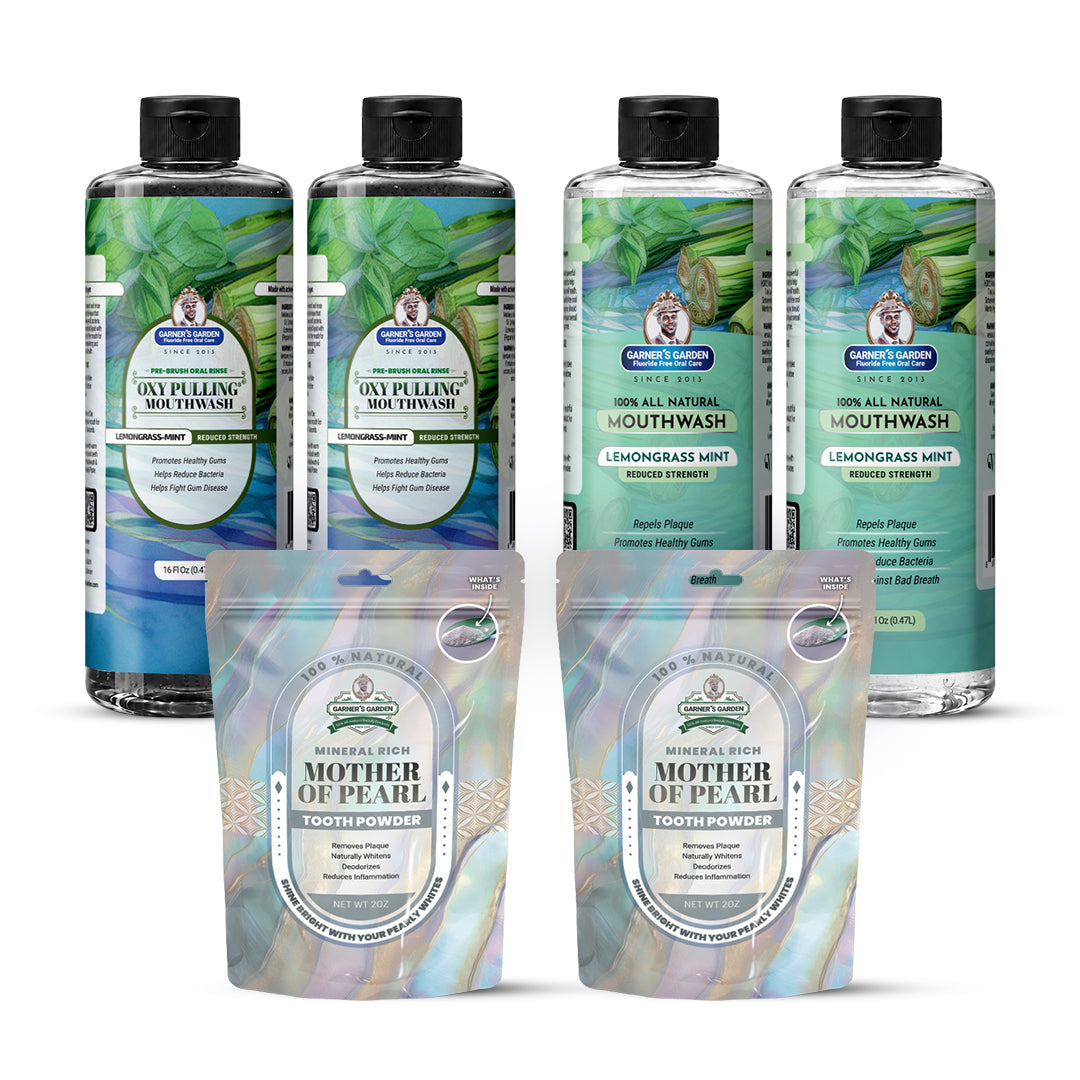 2 Pack Oral Care Package | Trio | H2O2 | Fluoride Free
