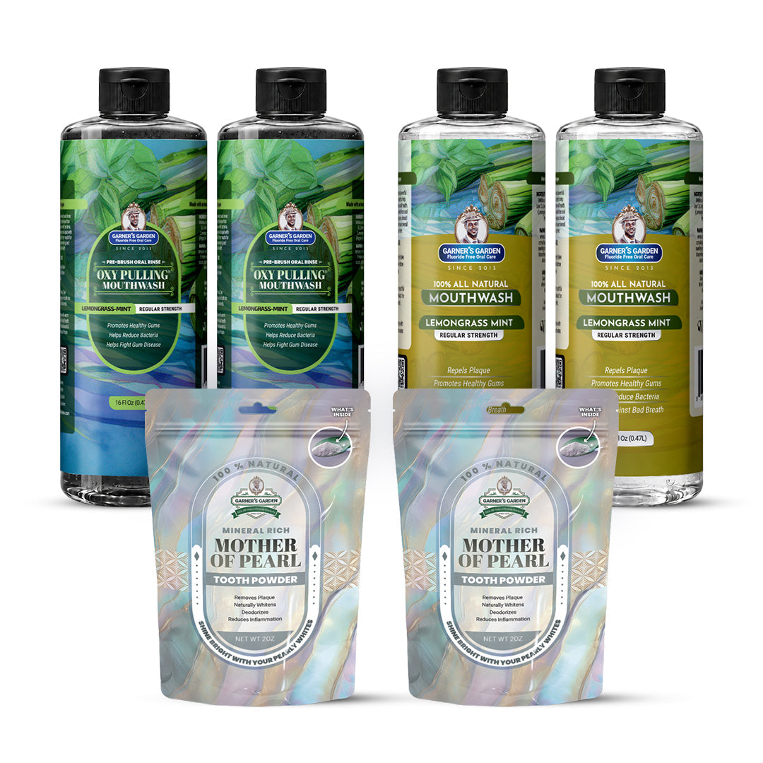 2 Pack Oral Care Package | Trio | H2O2 | Fluoride Free