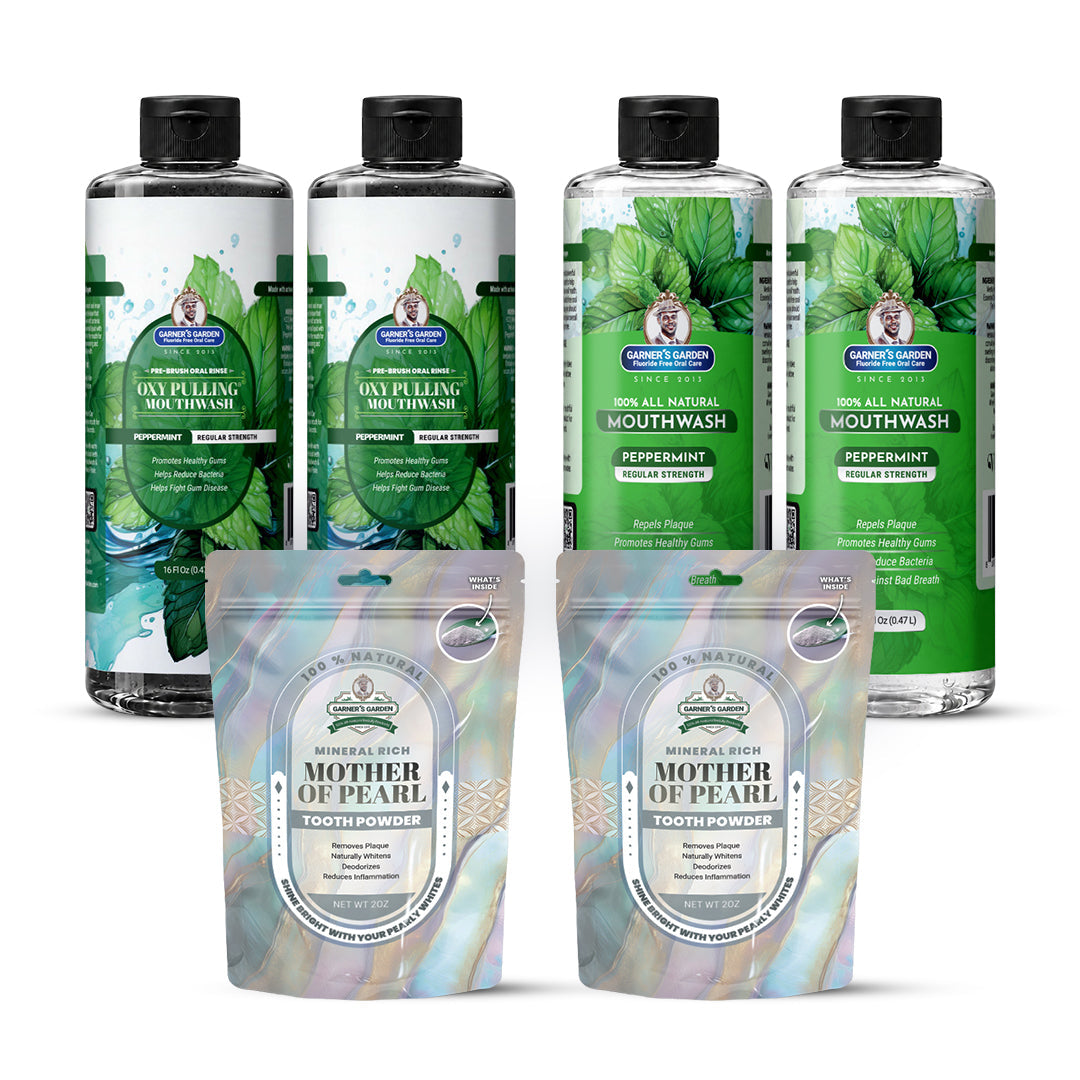 2 Pack Oral Care Package | Trio | H2O2 | Fluoride Free