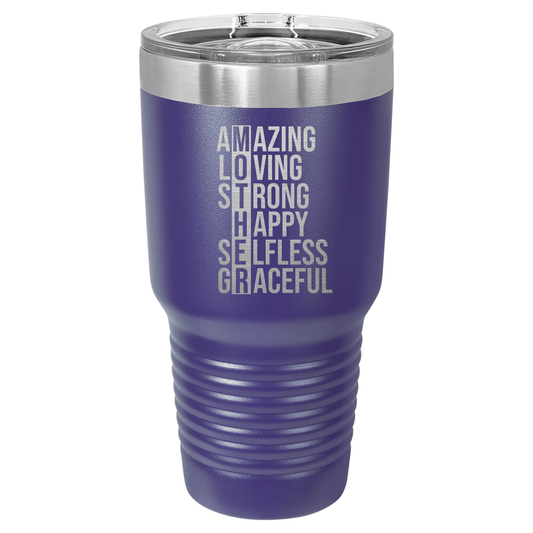 MOTHER Acryonym | ENGRAVED Polar Camel Tumbler