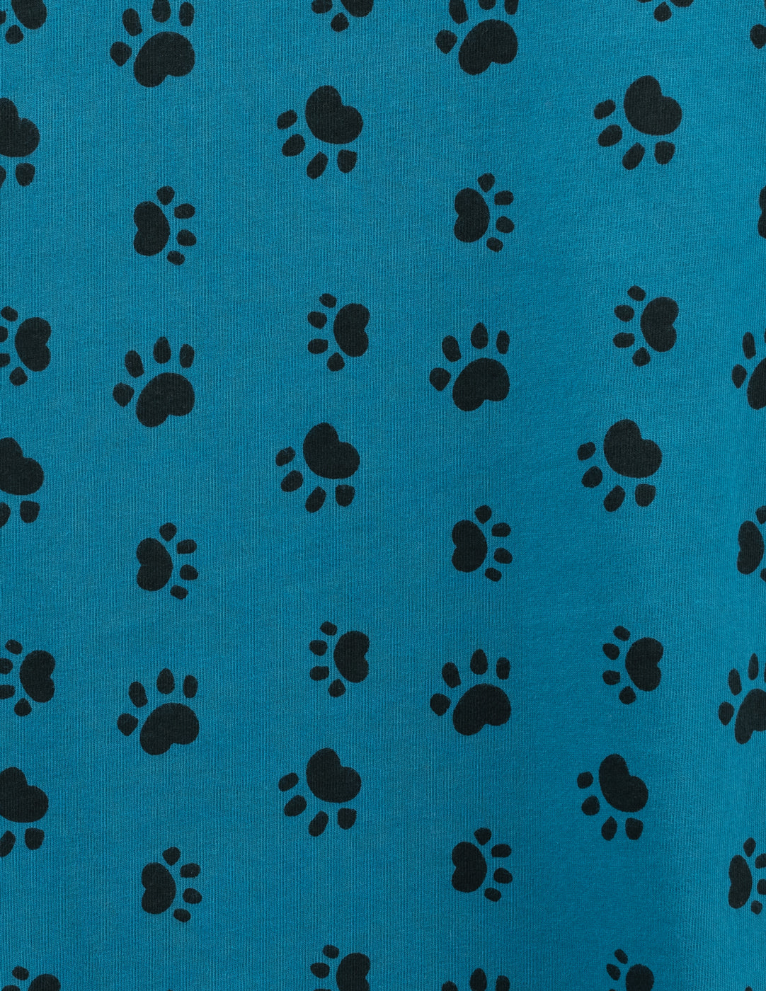 Kids Dog Blue Paw Print Pajamas