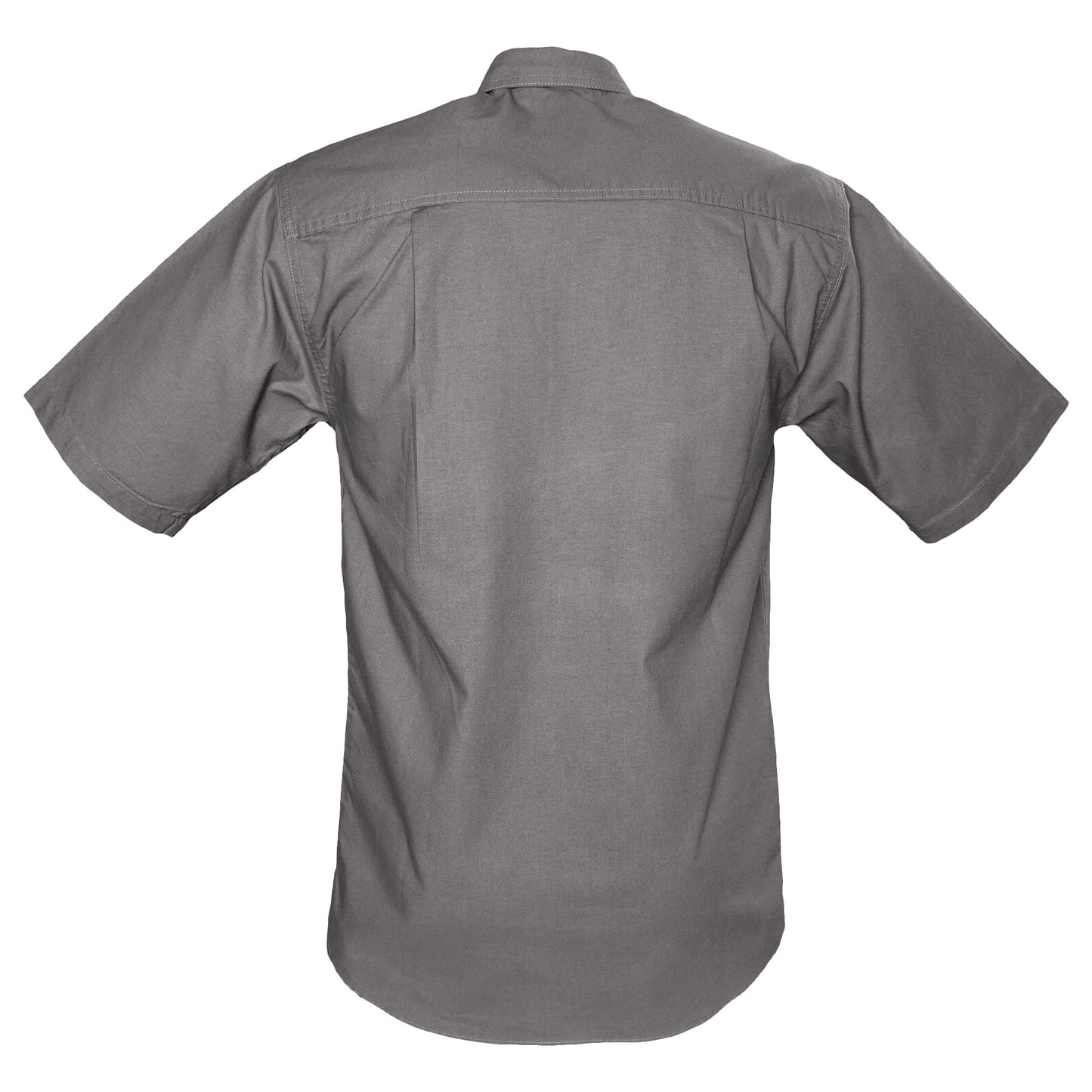 Trail Shirt for Men with Embroidered Buffalo Logo - S/Sleeve