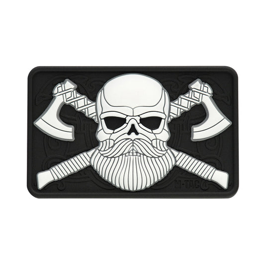 M-Tac Bearded Skull with Axes 3D PVC