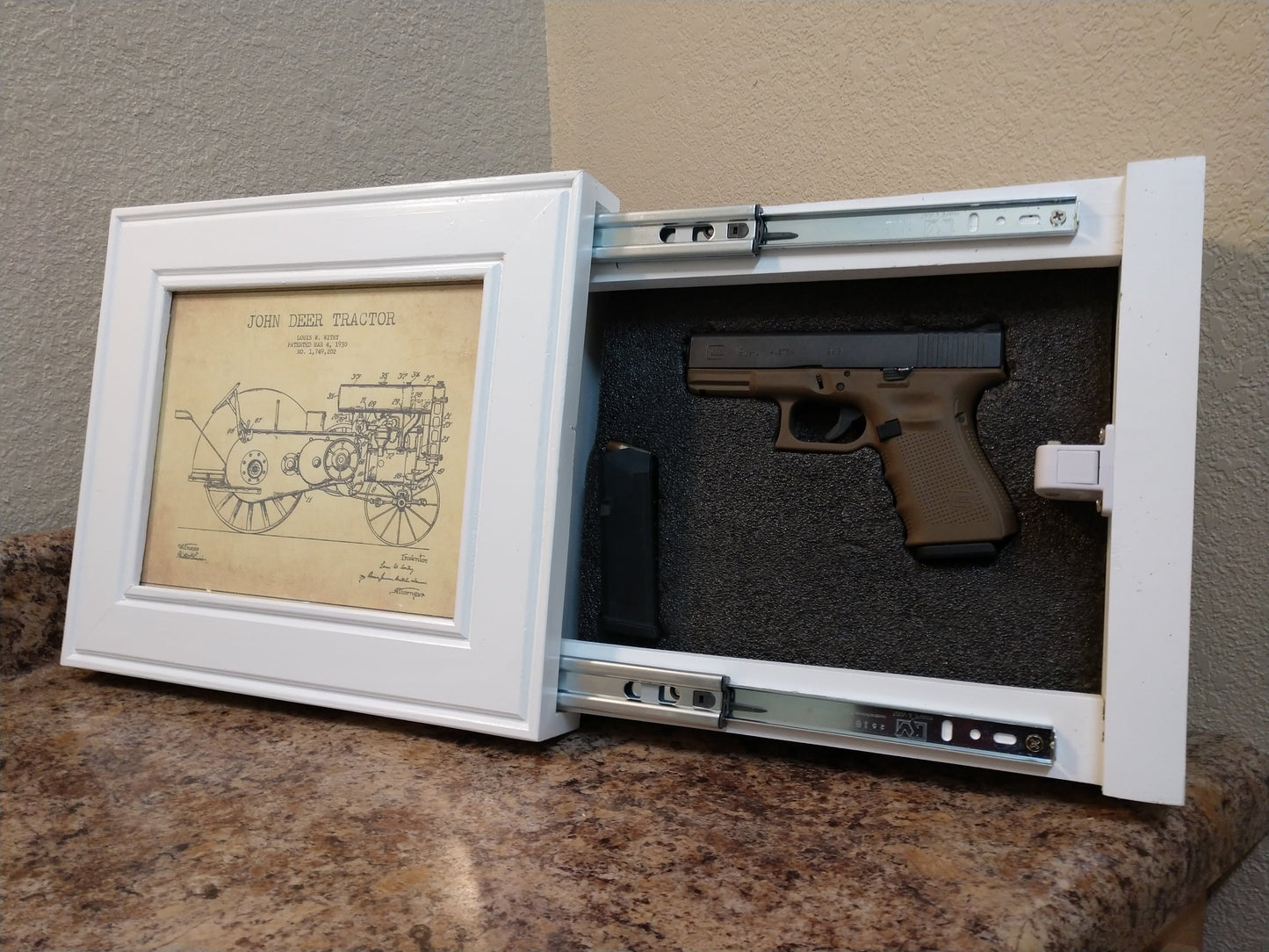 8X10 Picture Gun Concealment Safe