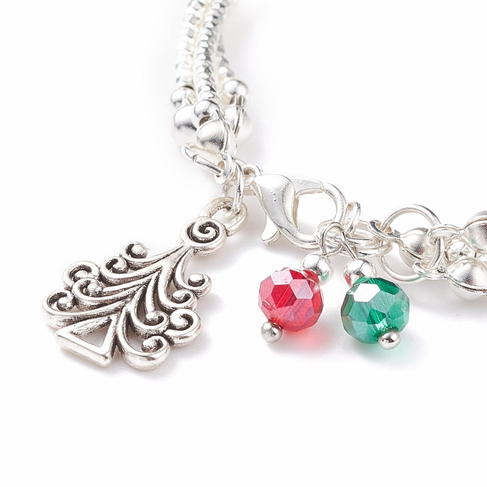 Christmas Beaded Bracelet