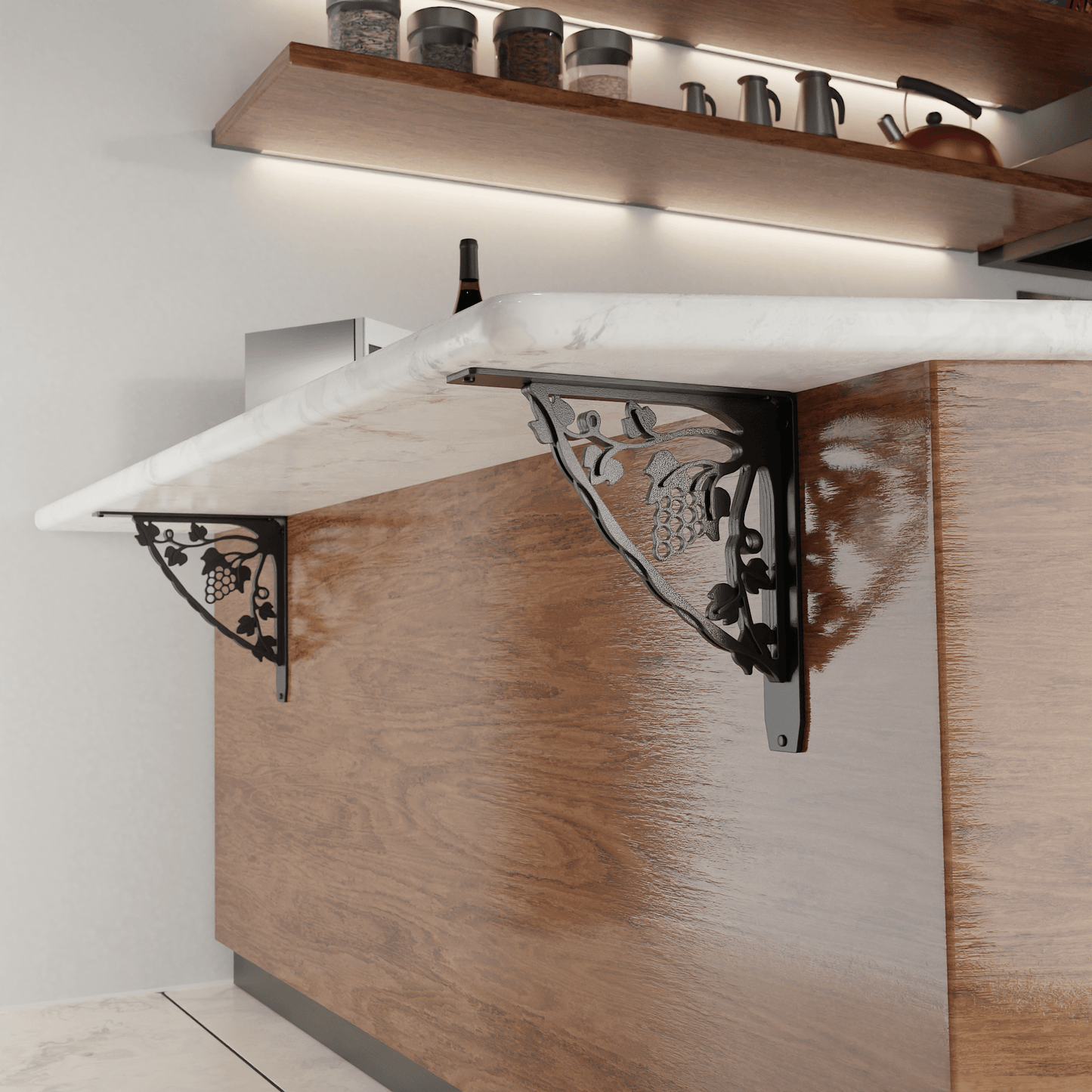 Madeira Heavy Duty Steel Brackets for Shelving