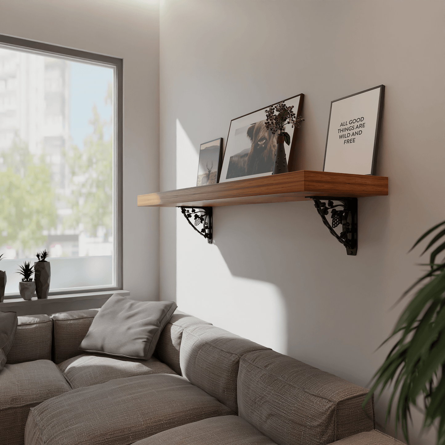 Madeira Heavy Duty Steel Brackets for Shelving