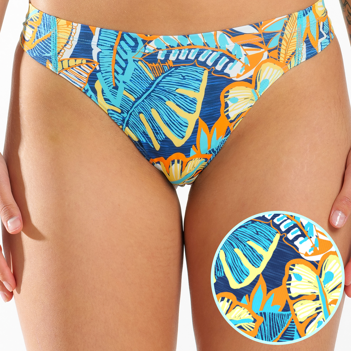 The Mahalo | Blue Tropical paradICE™ Cooling Thong