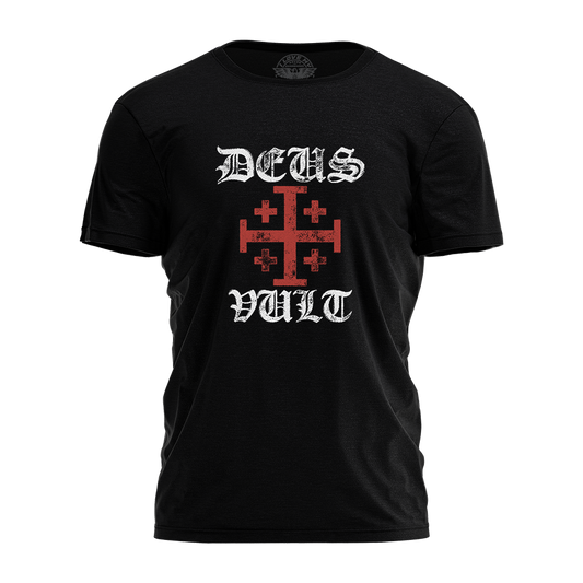 Deus Vult Cross Tee - 4305
