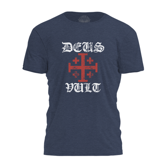 Deus Vult Cross Tee - 4305