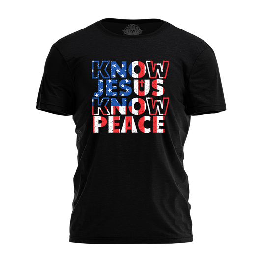 Know Jesus Know Peace Tee - 4238