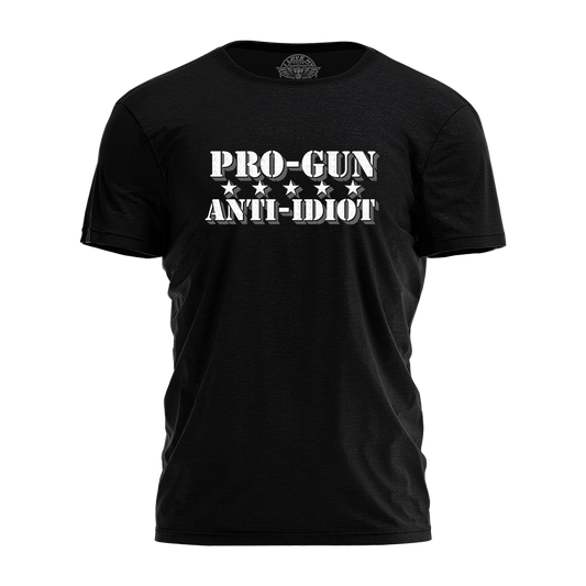 Pro-Gun Anti-Idiot Tee - 4078