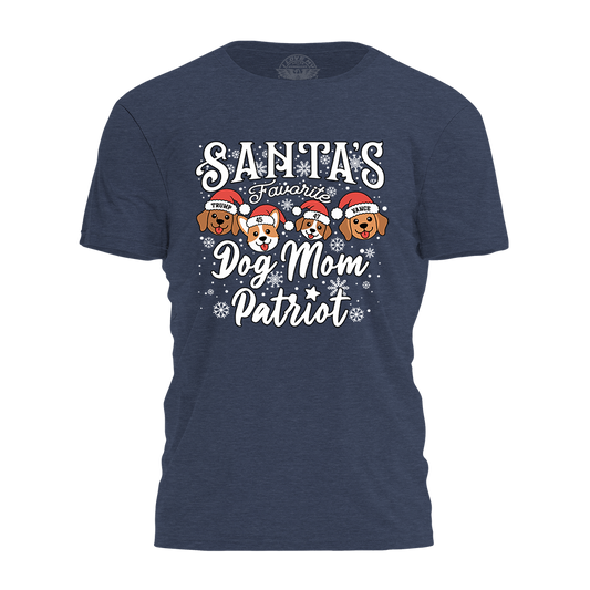 Favorite Dog Mom Patriot Tee - 4356