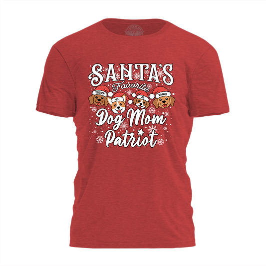 Favorite Dog Mom Patriot Tee - 4356