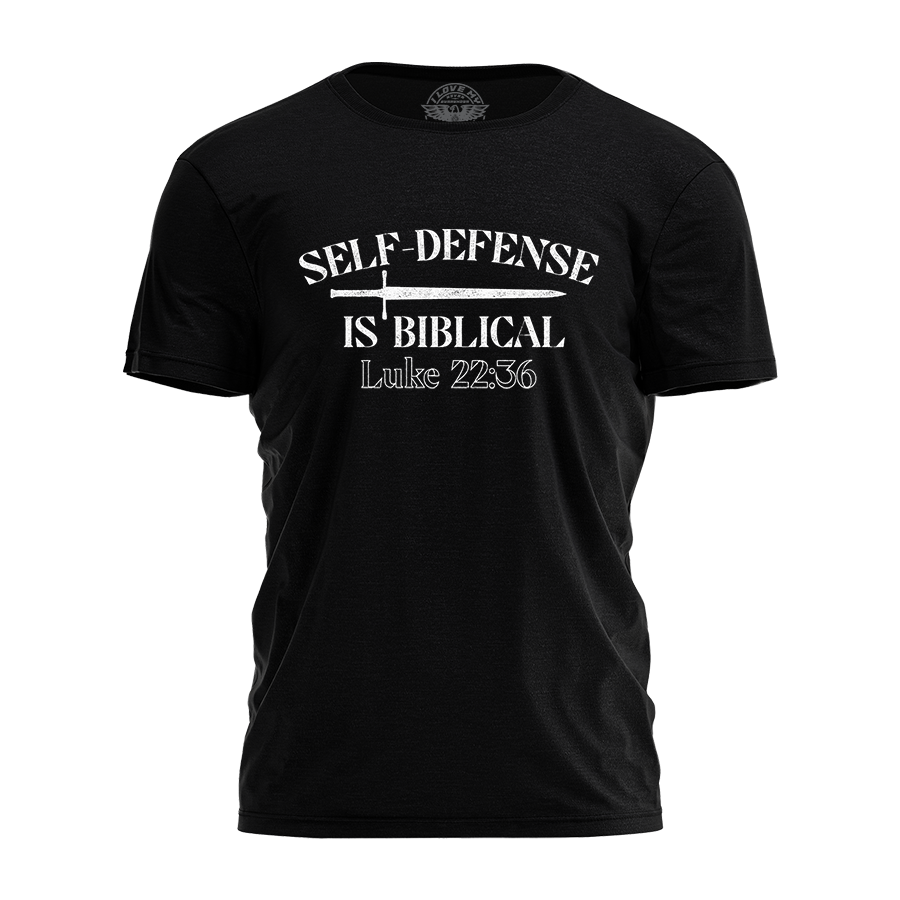 Self-Defense Is Biblical Tee - 4189