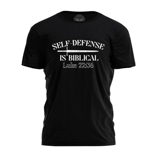 Self-Defense Is Biblical Tee - 4189