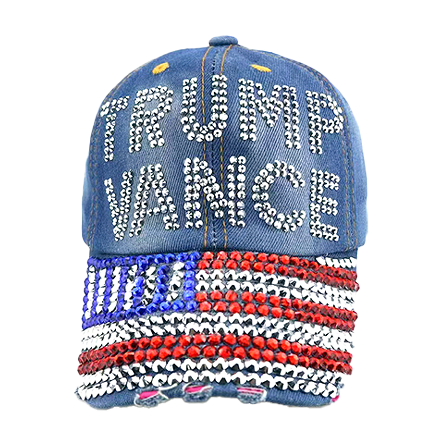 Trump Vance Bedazzled Hat - 2879