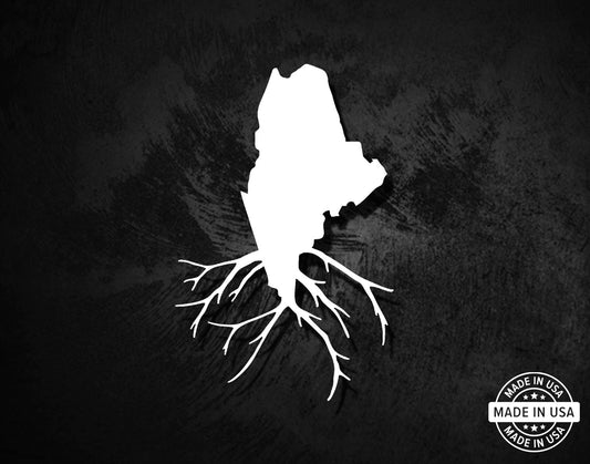 Maine State Roots Decal