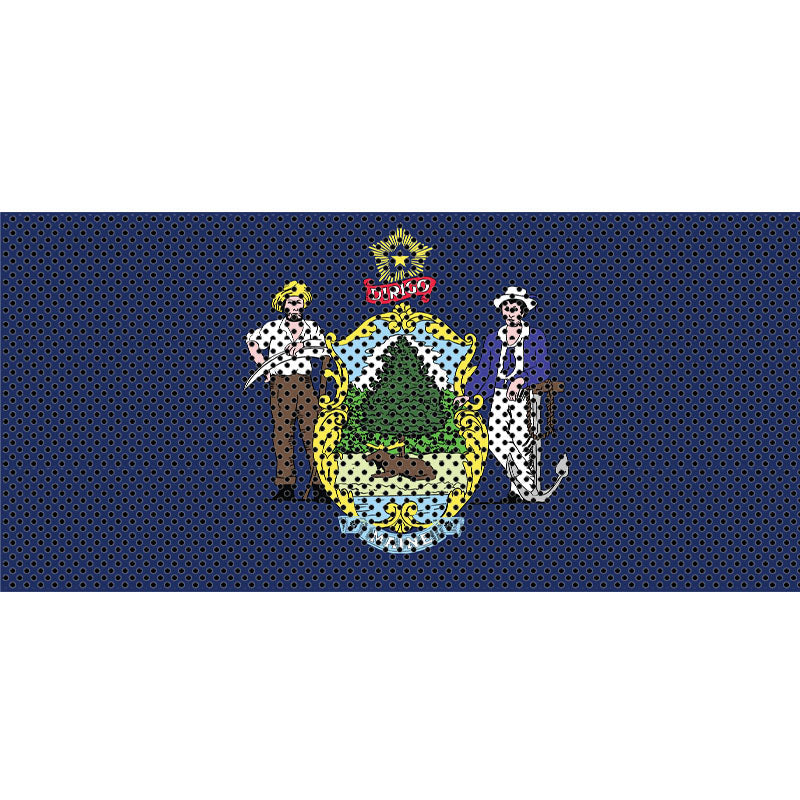 Maine State Flag