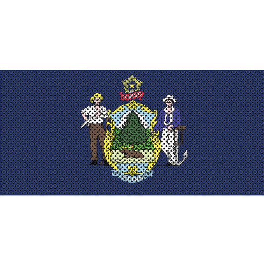 Maine State Flag