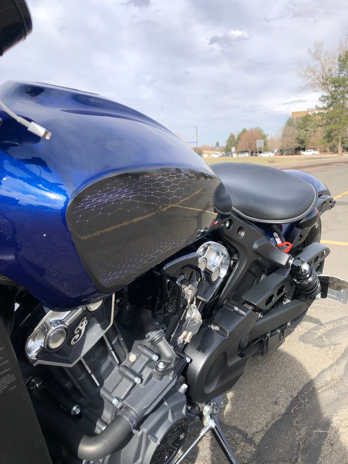 Mainframe - Indian Scout - Full Tank Color