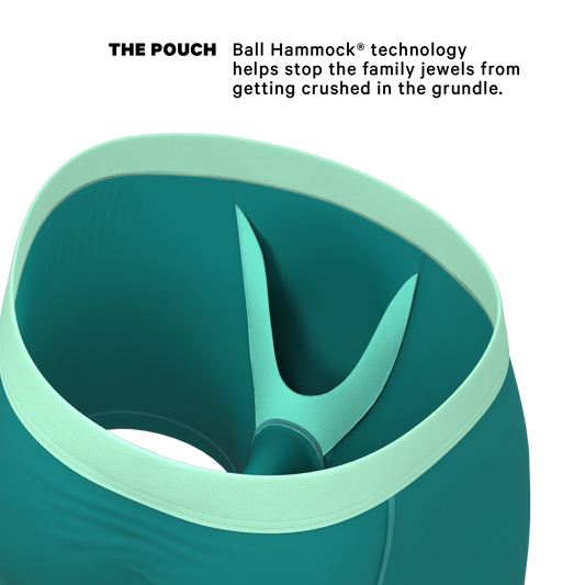 The Maldives | Teal Ball Hammock® Pouch Underwear