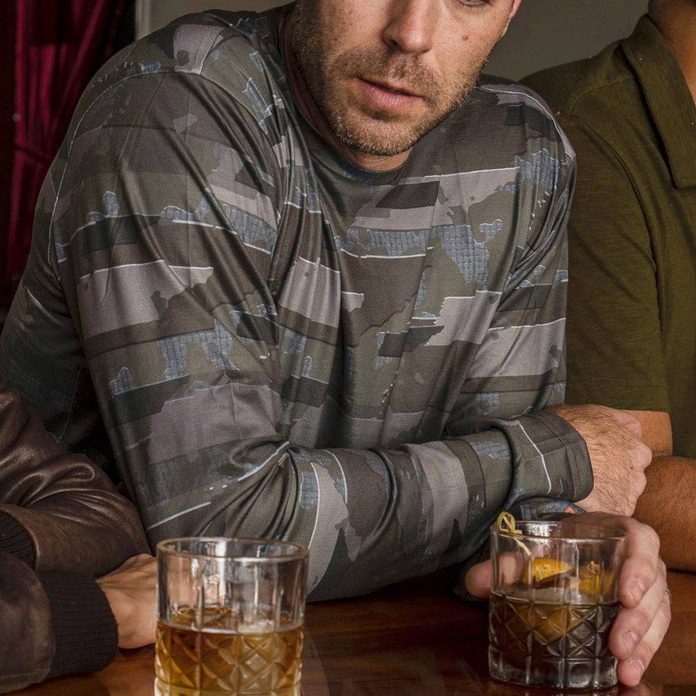 Tennessee Camo - Long Sleeve Shirt