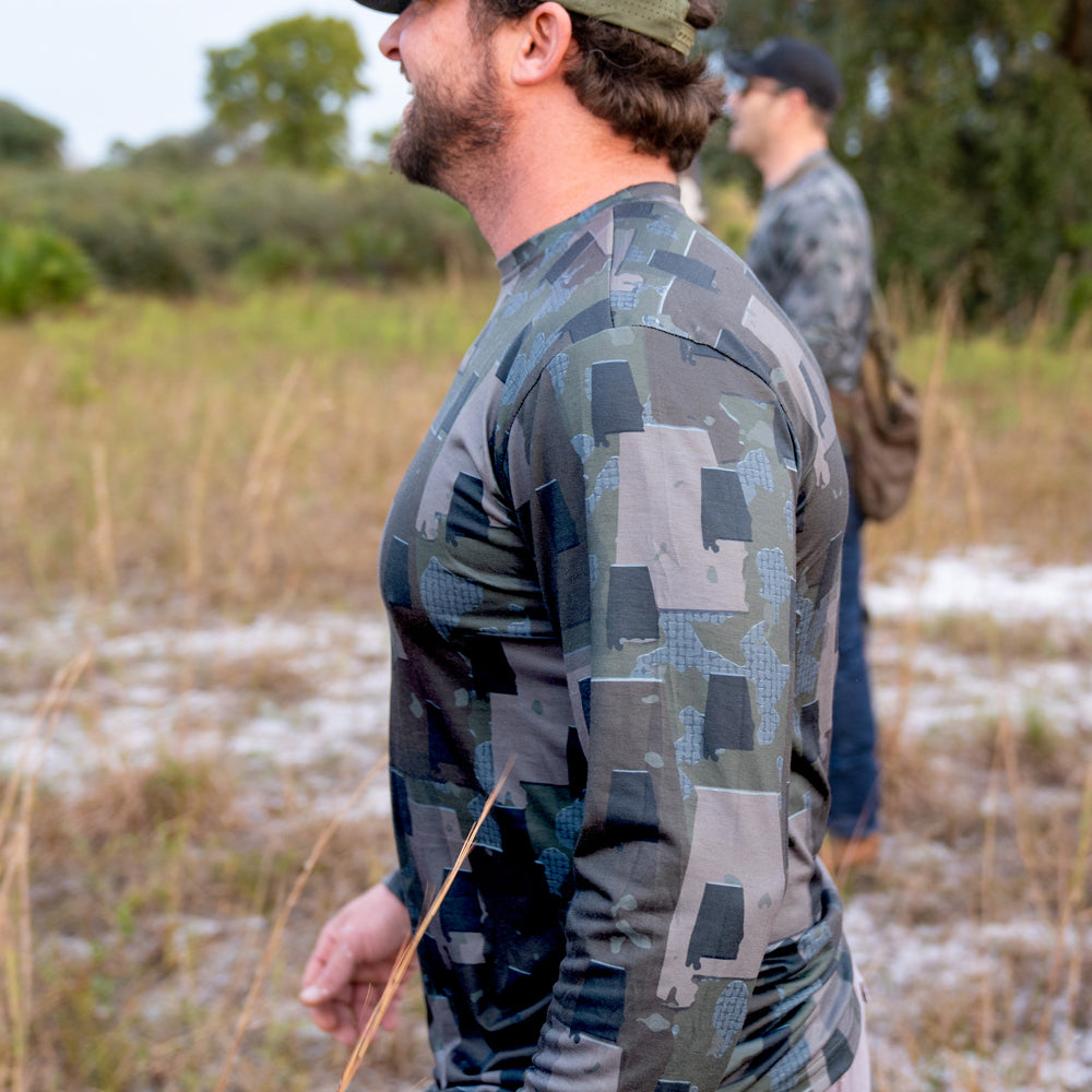 Alabama Camo - Long Sleeve Shirt