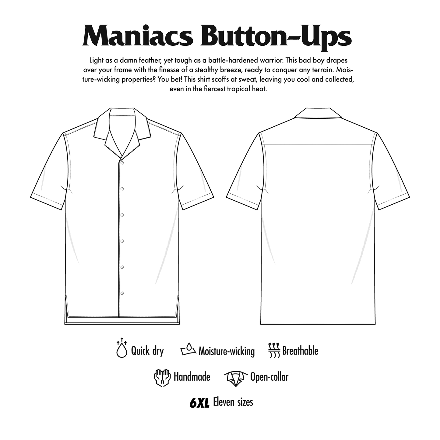 Tequila Sunrise Spectrum Button-Up Shirt