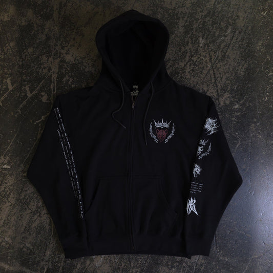 Mantra Zip Up Hoodie