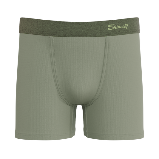 The Manzanilla | Olive Green Youth Boxer Briefs