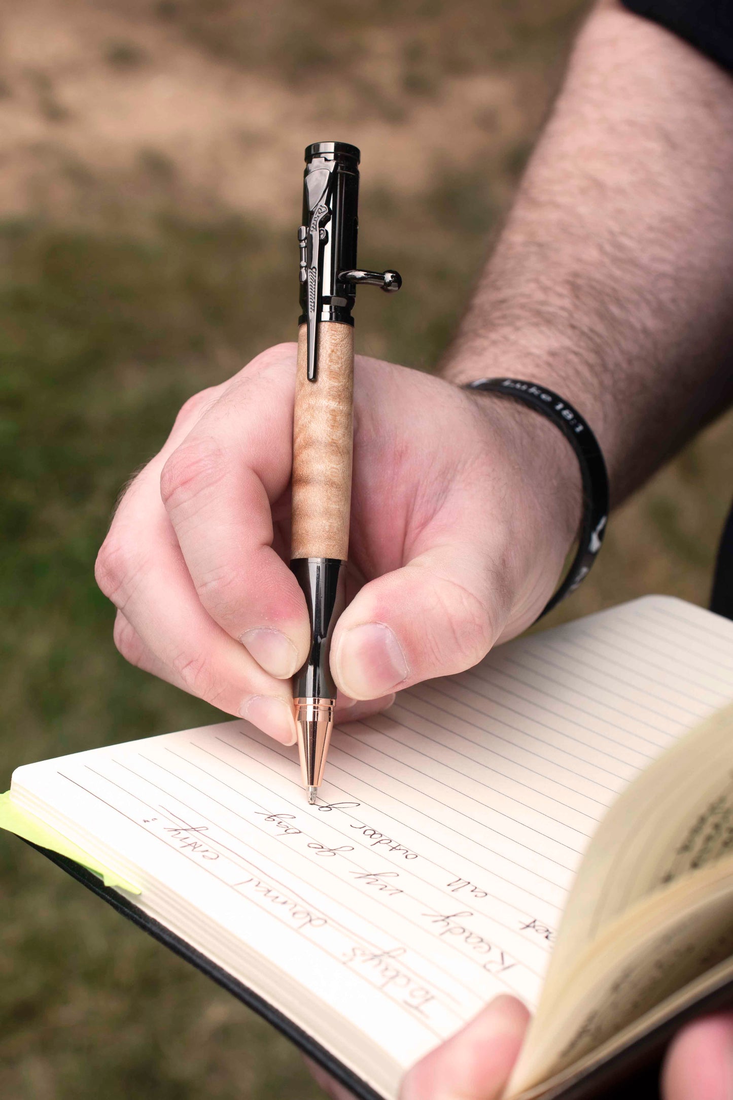 Bolt Action Wooden Pen