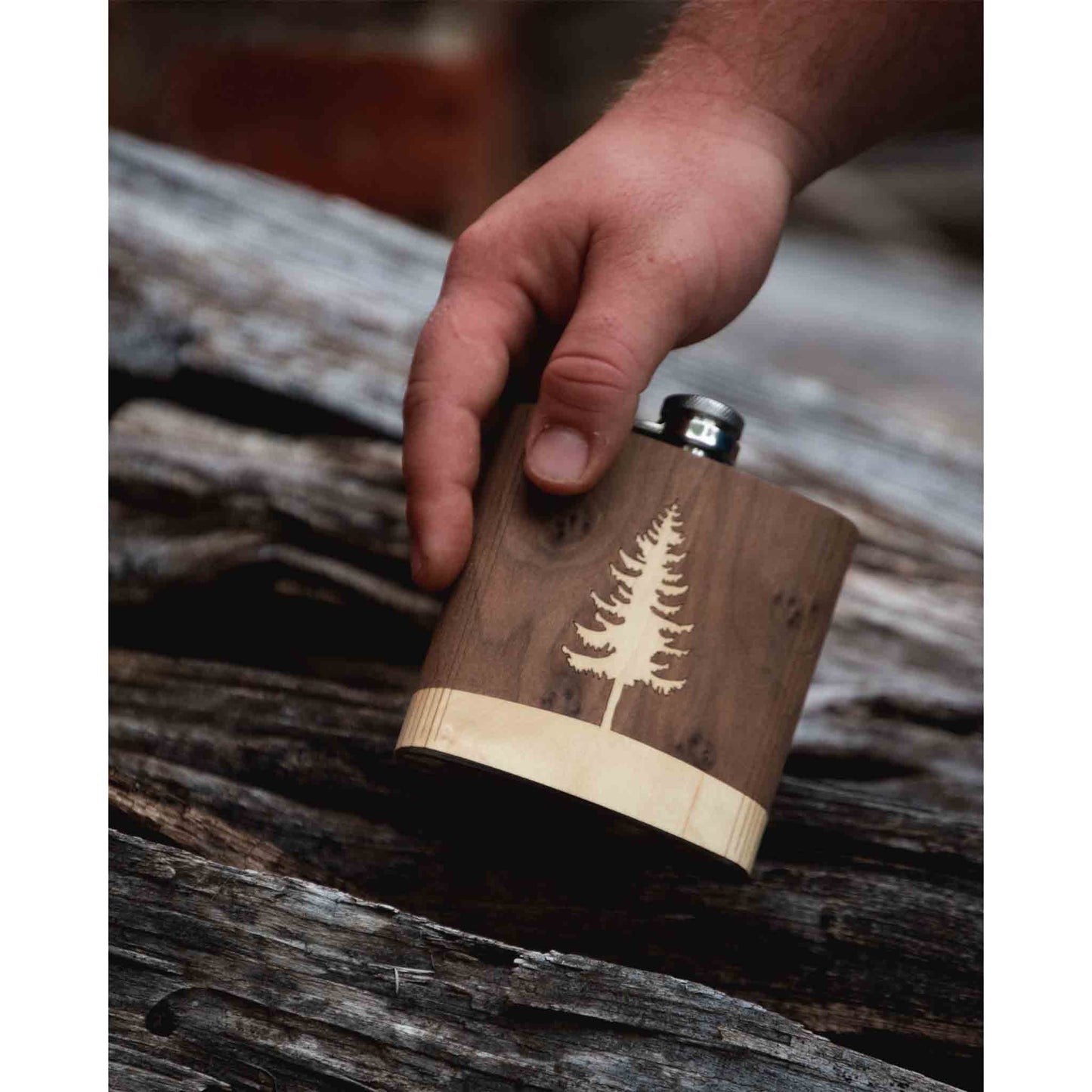 Pine Tree Flask